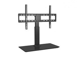 Universal Swivel Tabletop Tv Stand With Glass Base Ergonomic Mount
